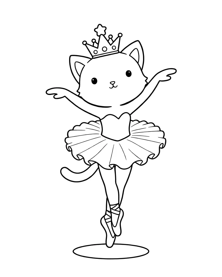 Кошка-балерина