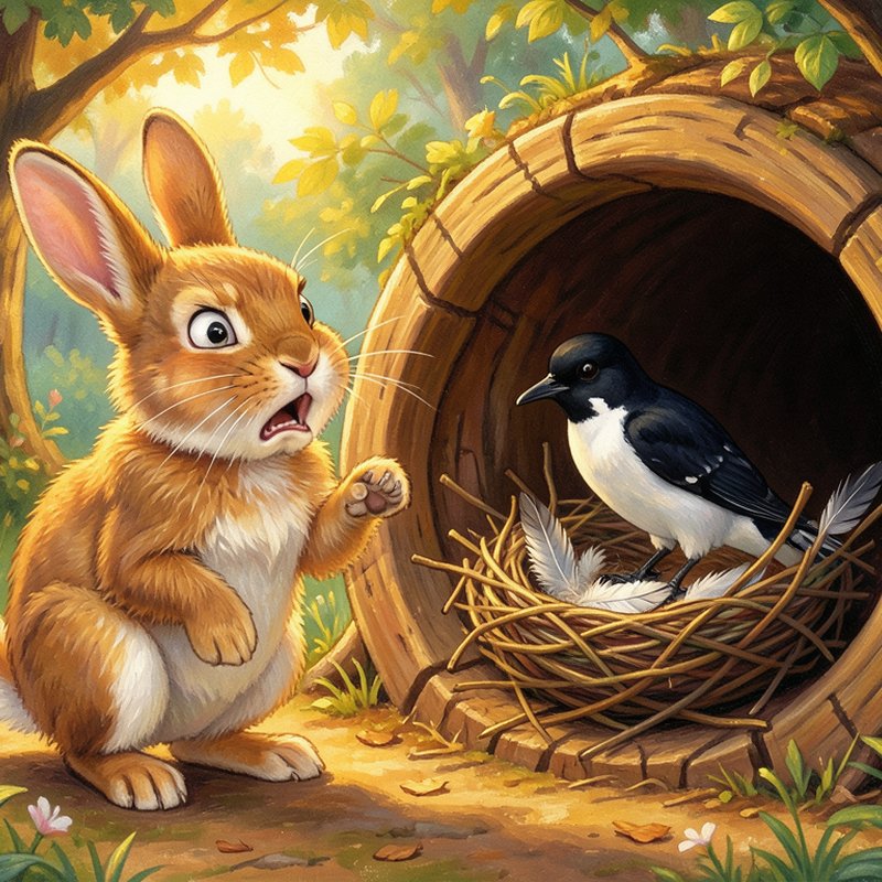 Кот, Ласточка и Кролик