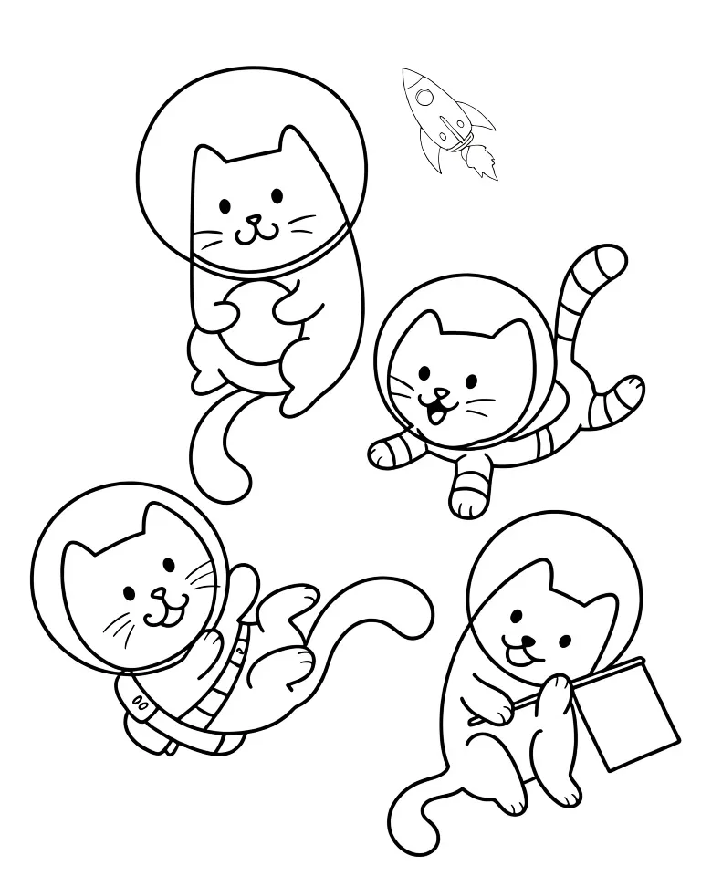 Котики-космонавты