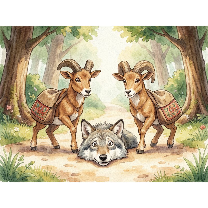 Козел и баран