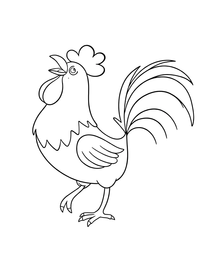 Красавец петушок