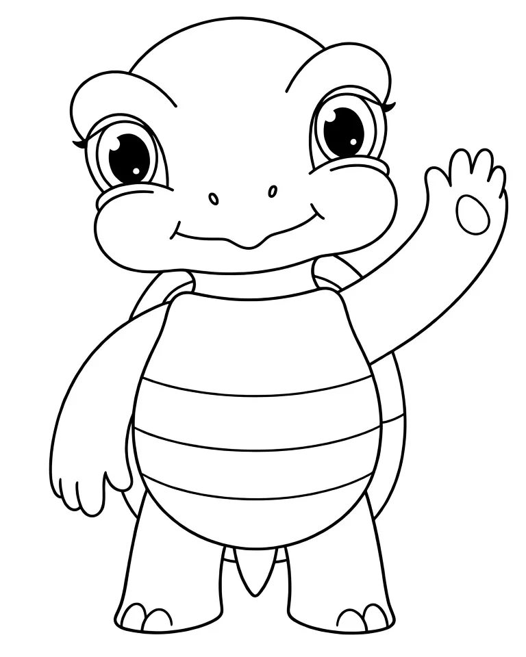 Красавица черепашечка