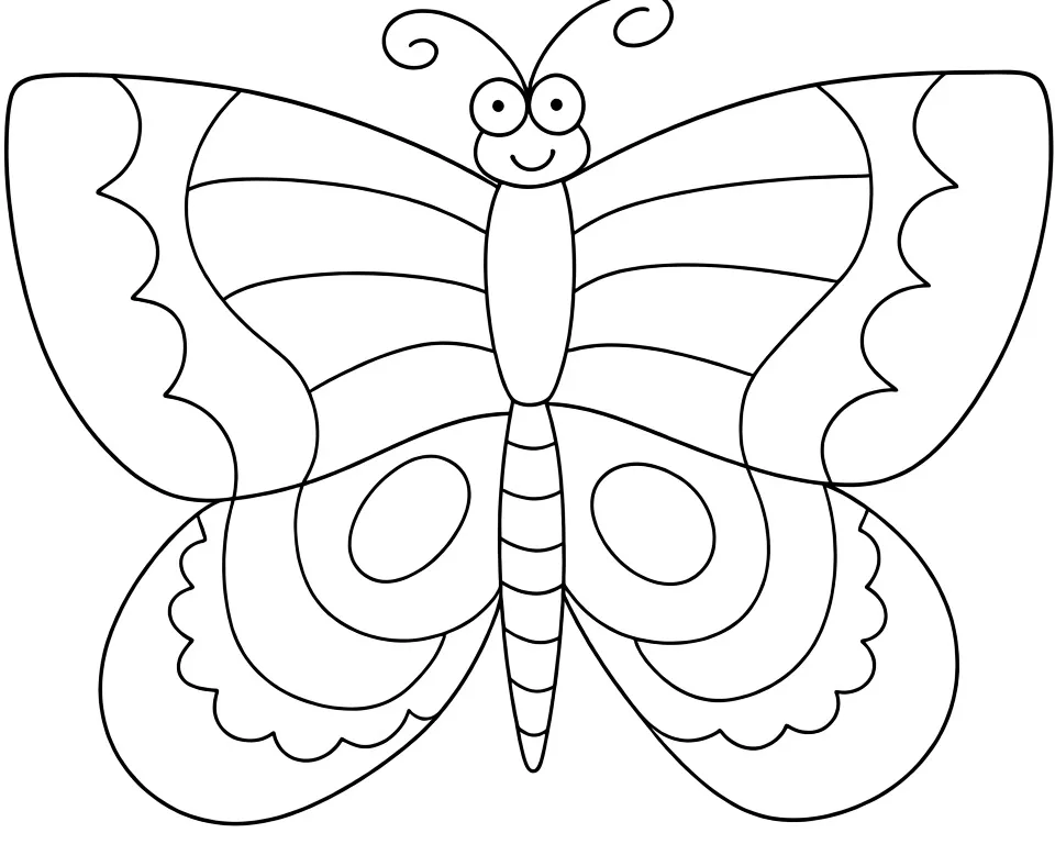 Красивая бабочка