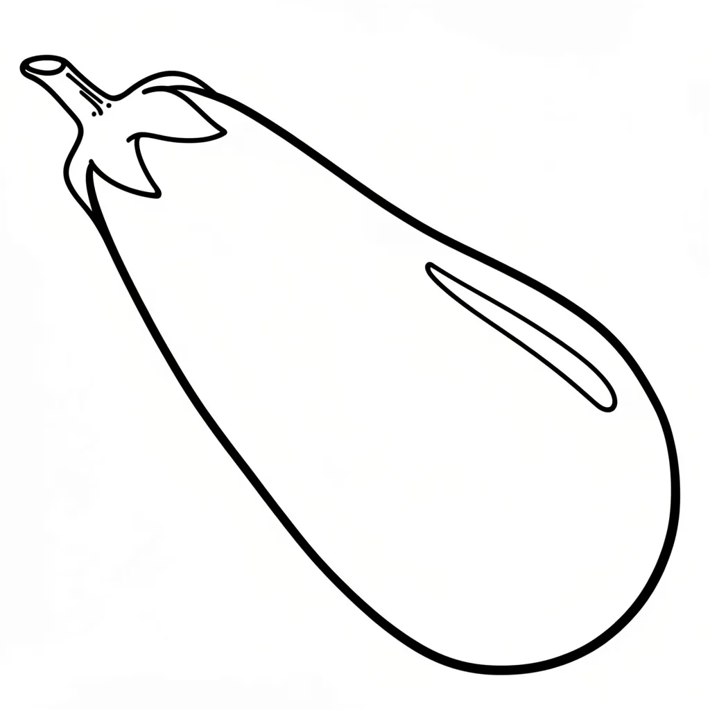 Красивый баклажан