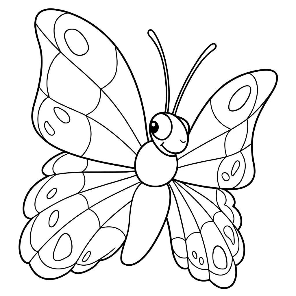 Красивый мотылек