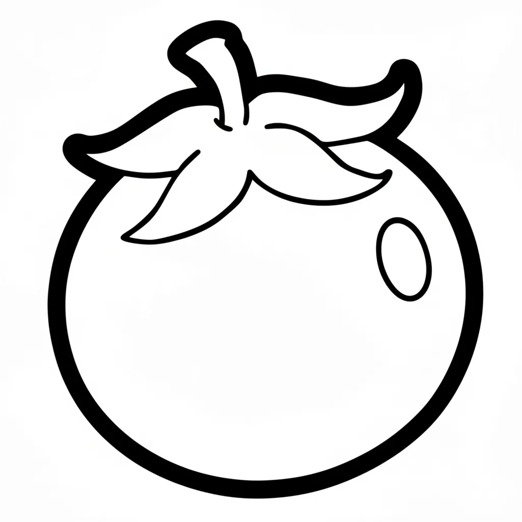 Красивый помидор