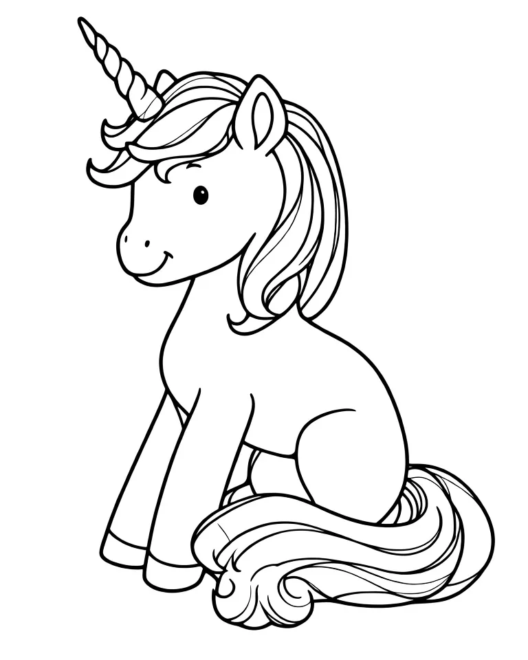 Красотка единорожка