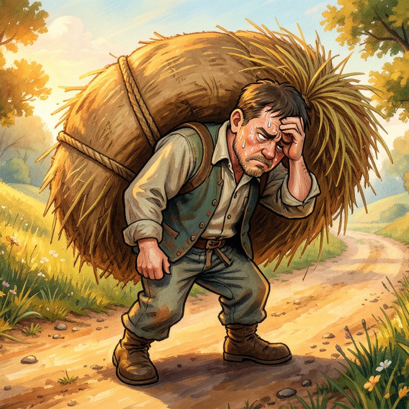 Крестьянин с ношею