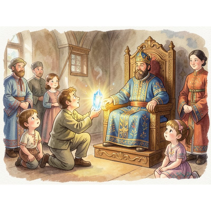 Круглый камень