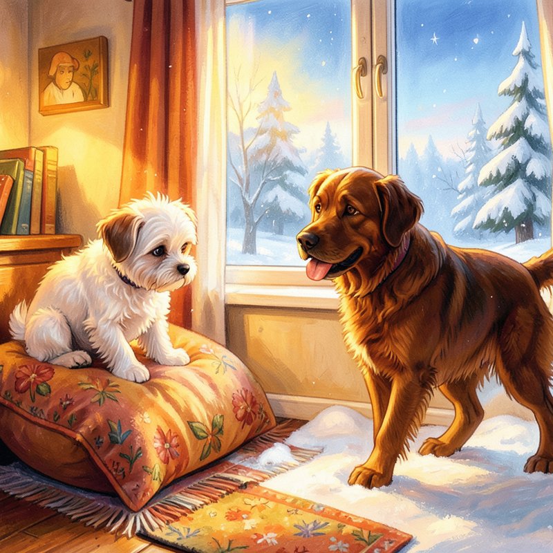 Две собаки
