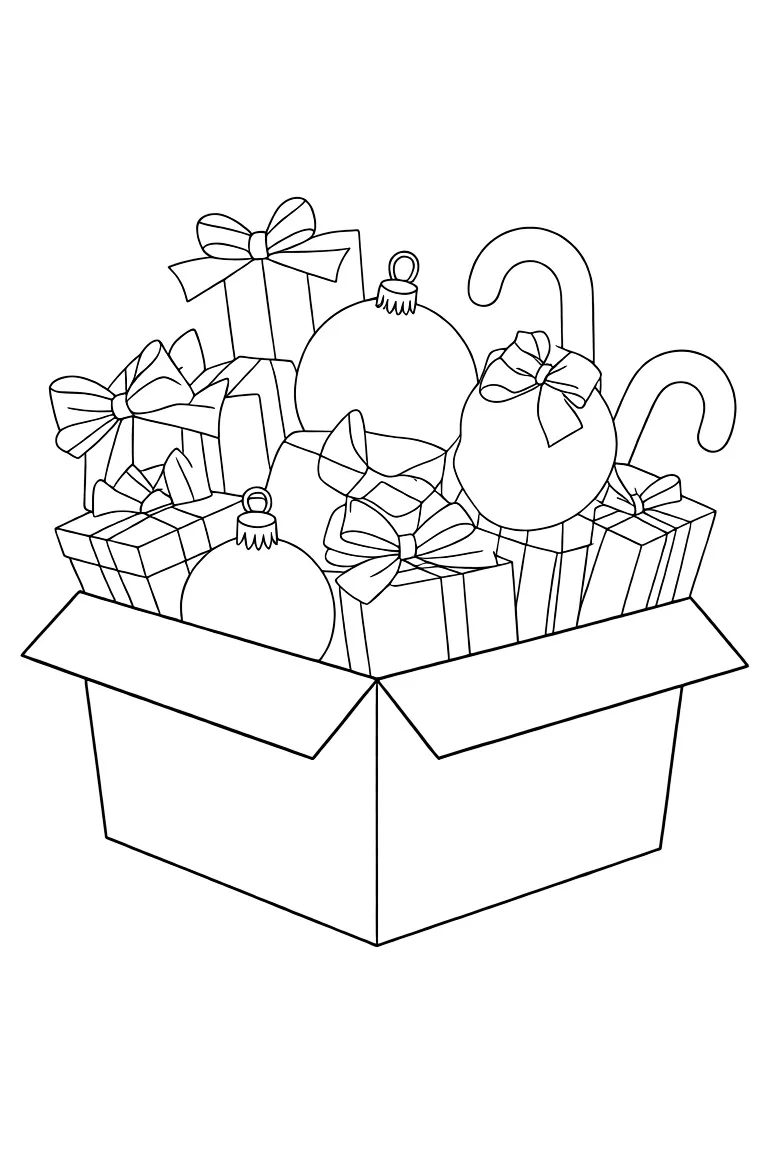 Куча новогодних подарков