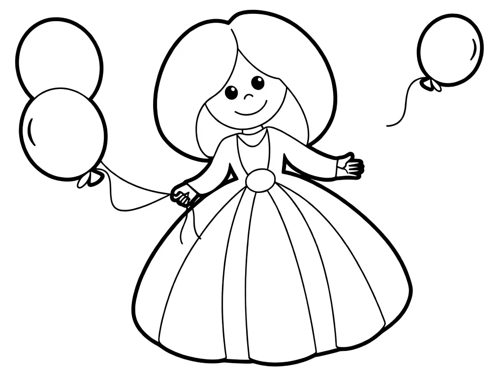 Кукла с шариками