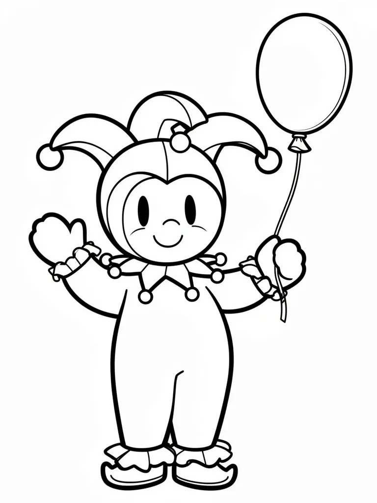 Кукла-скоморох