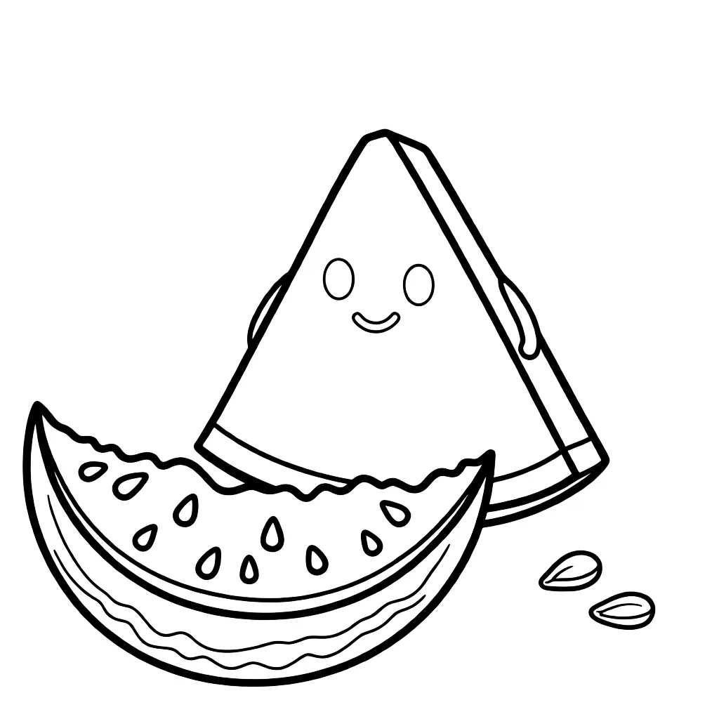 Кусочек арбуза