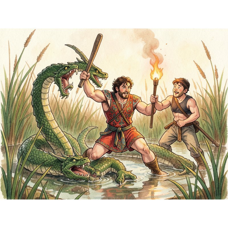 Лернейская гидра (Второй подвиг)