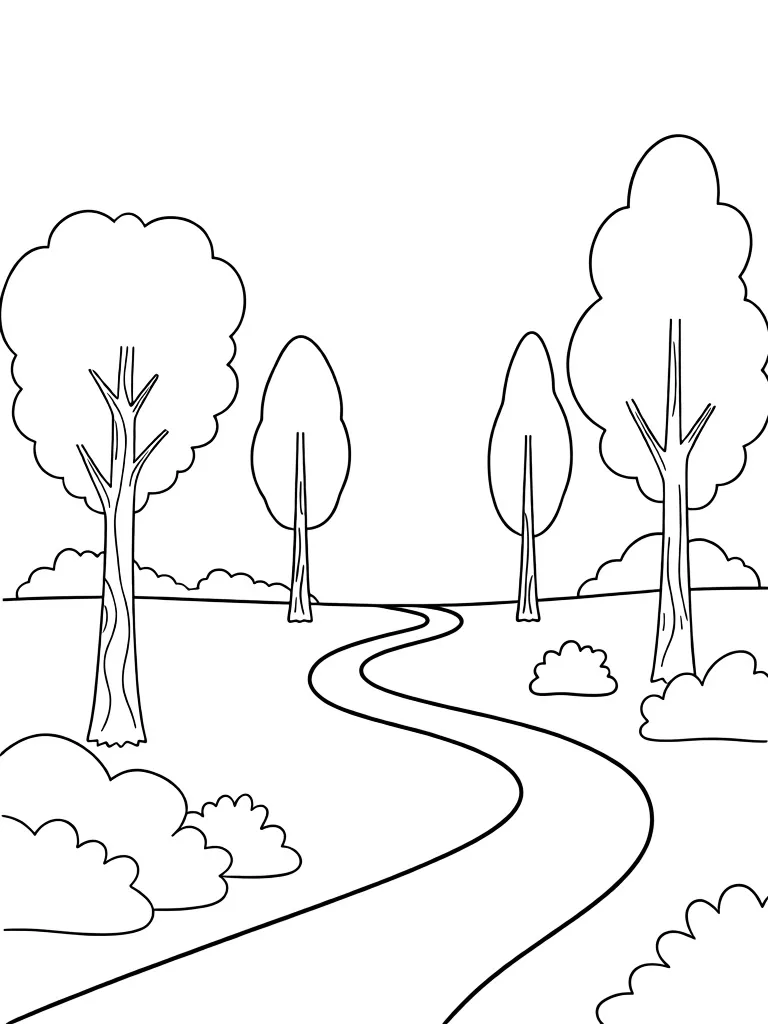 Лесная тропинка