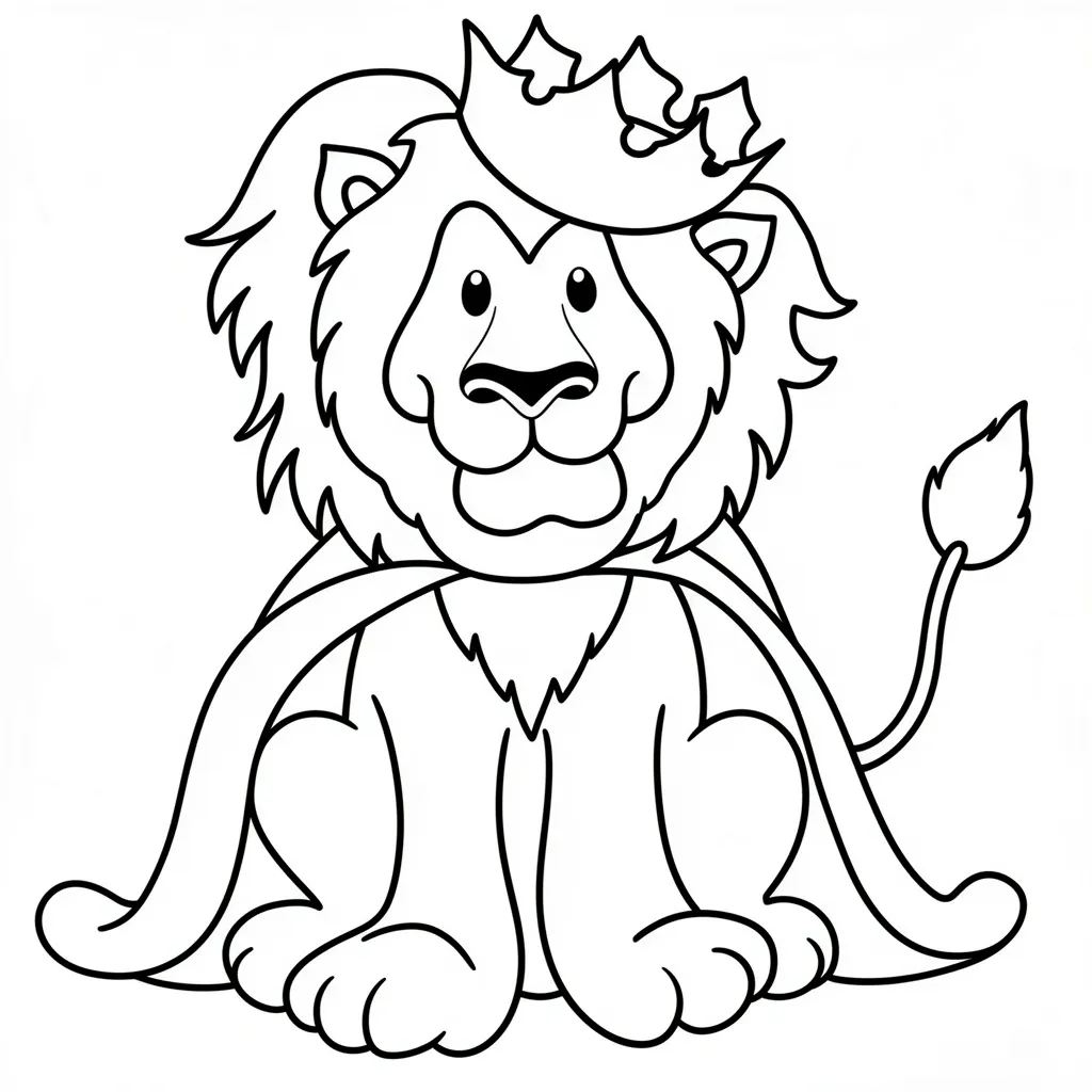 Лев в короне