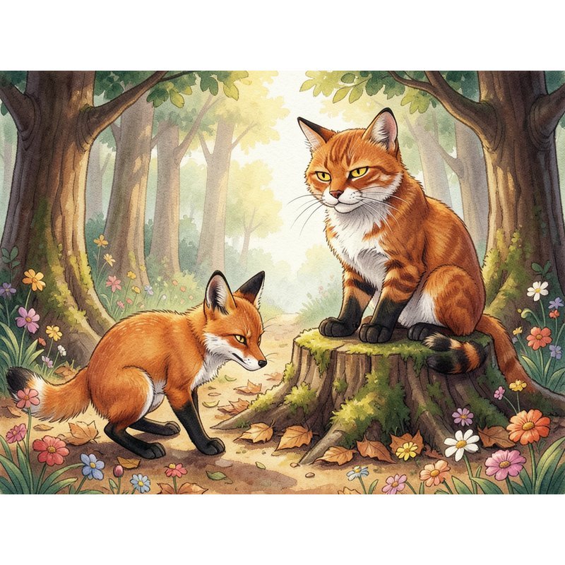 Лиса и Котофей Иванович