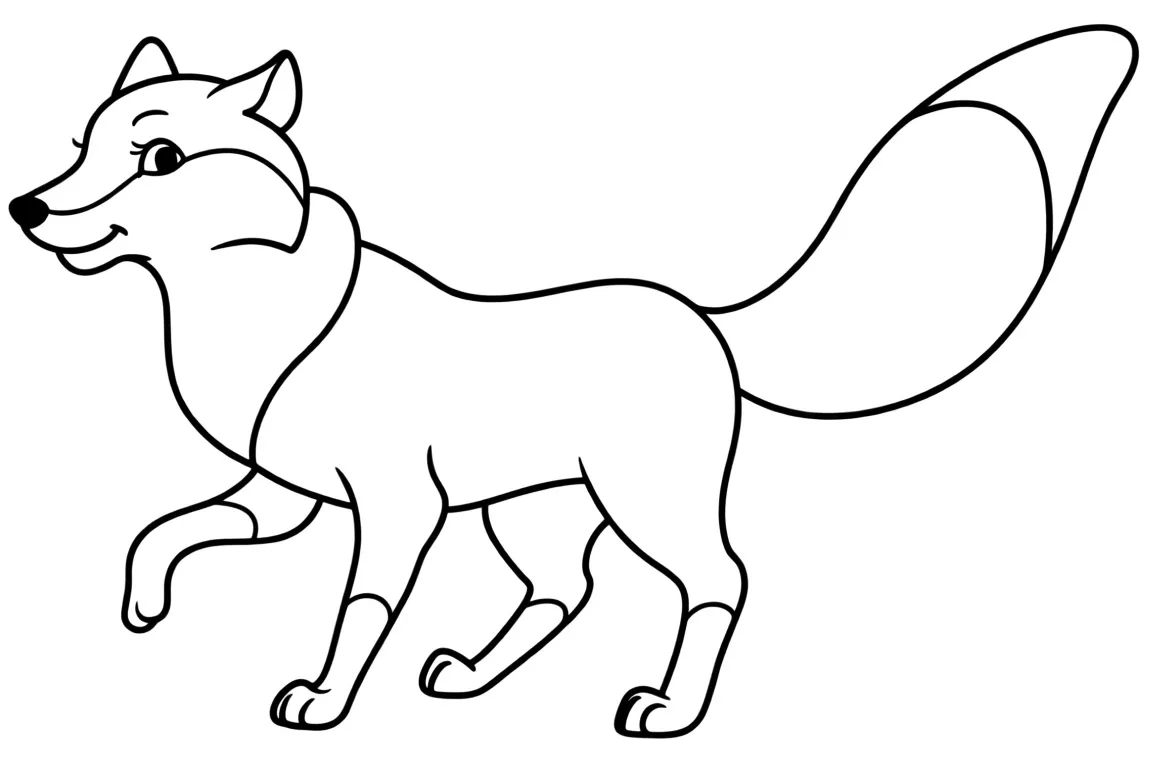 Лисичка гуляет