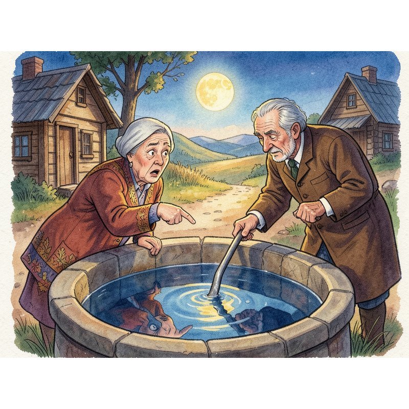 Луна в колодце