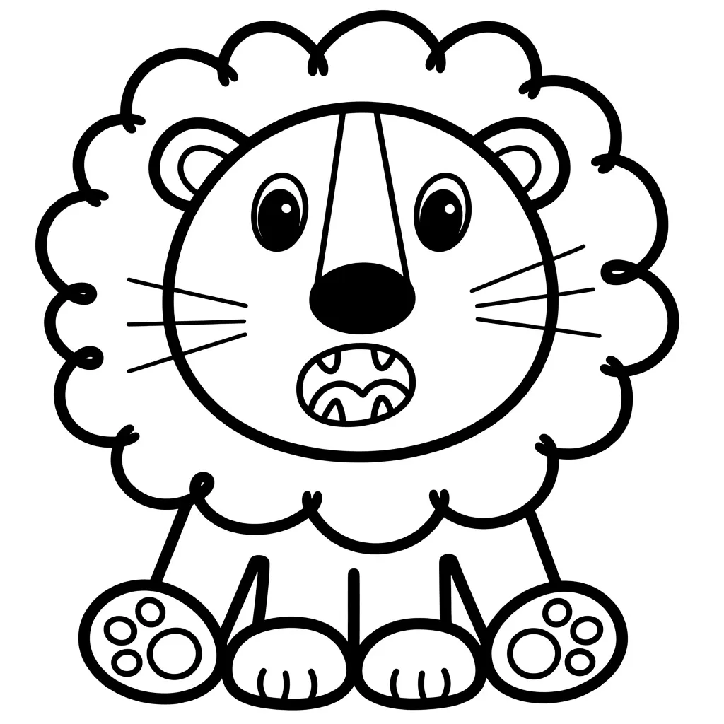 Львенок рычит