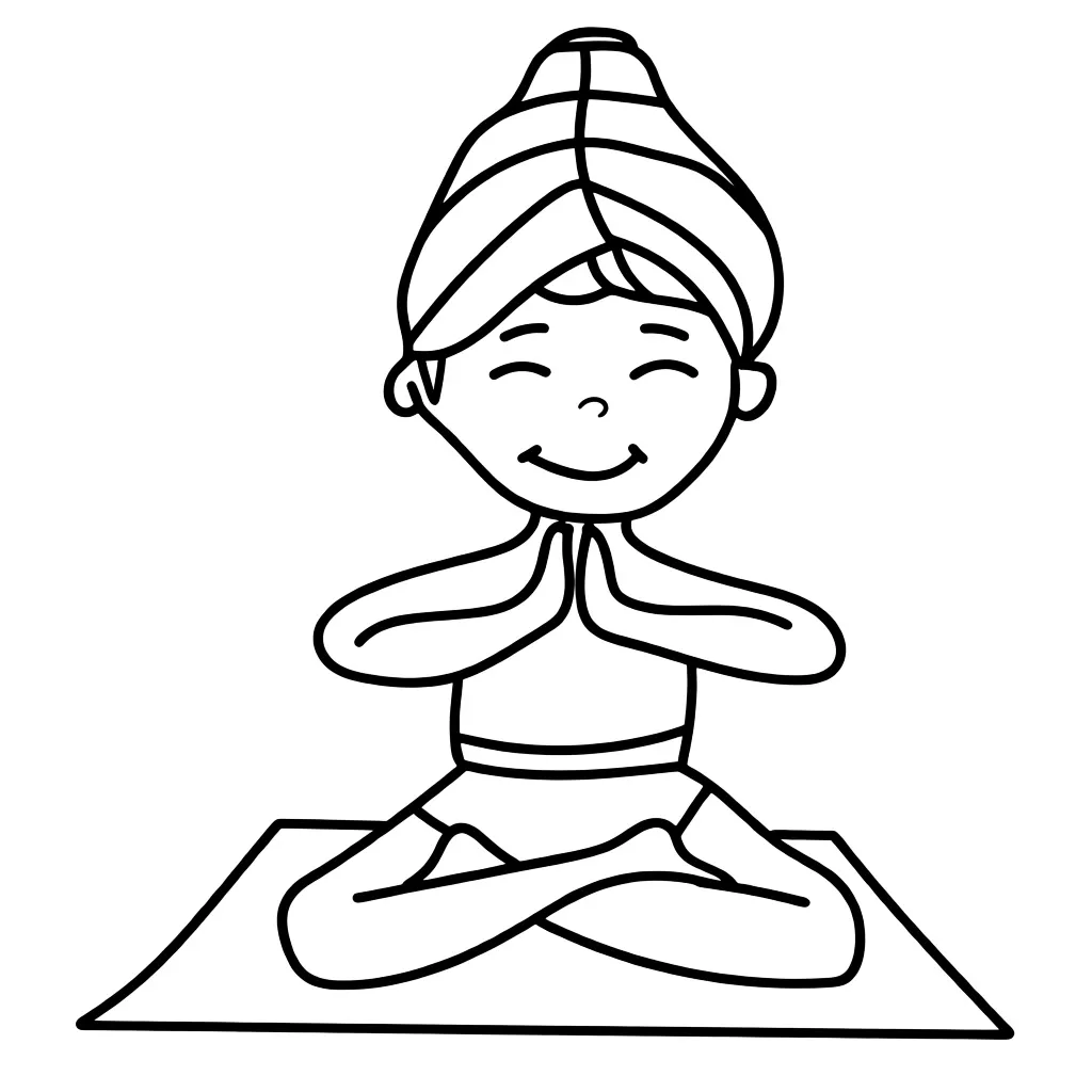 Мальчик йог