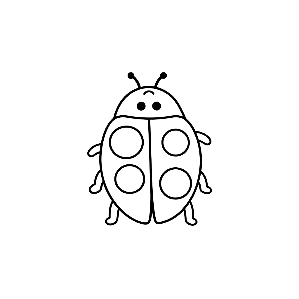 Маленькая божья коровка