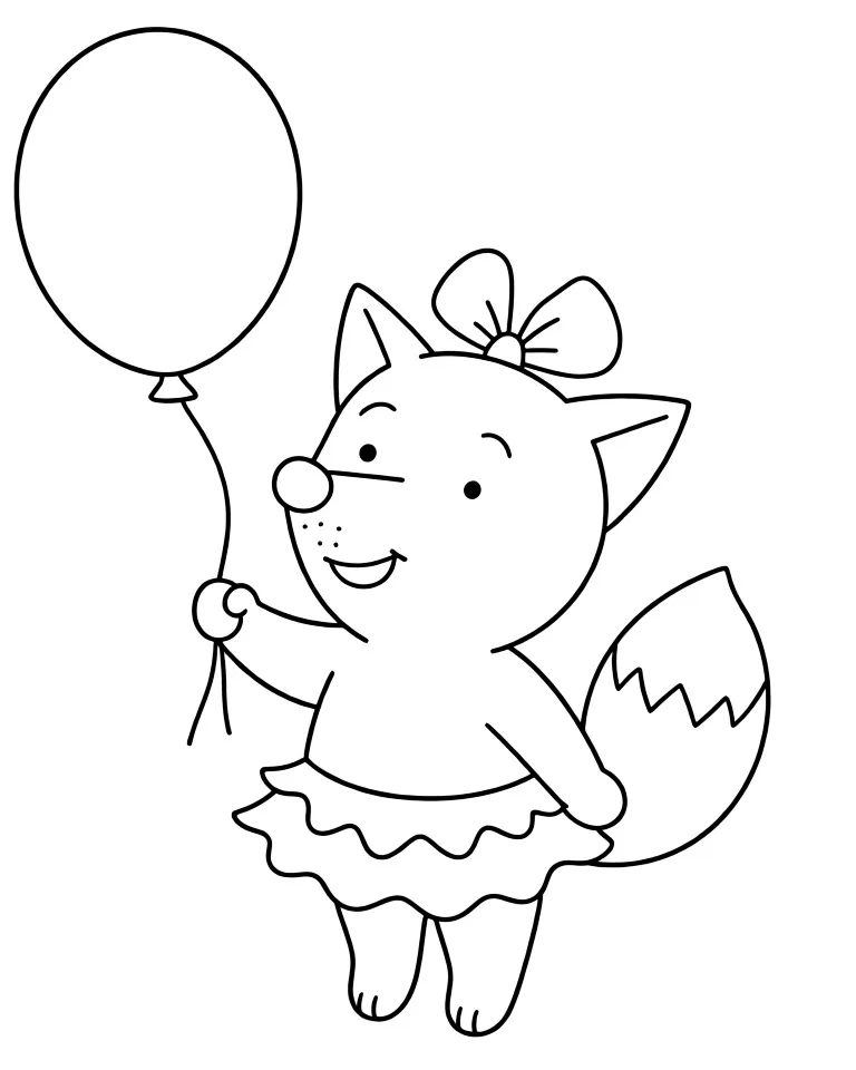 Маленькая лисичка