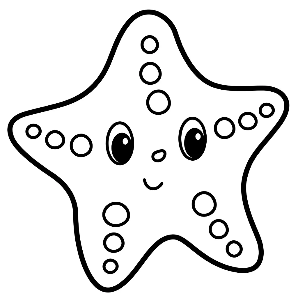 Маленькая морская звезда