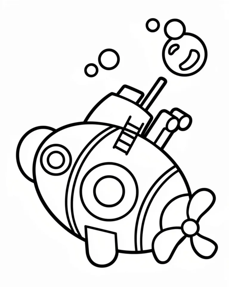 Маленькая подводная лодка