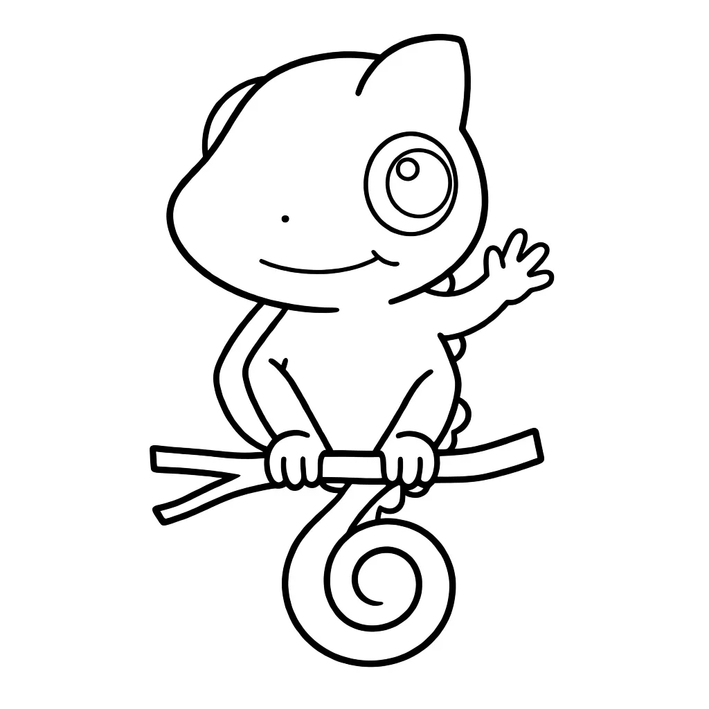 Маленькая ящерица