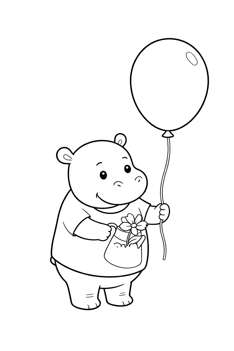 Маленький бегемотик