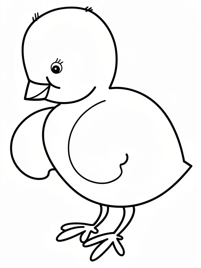 Маленький цыпленок