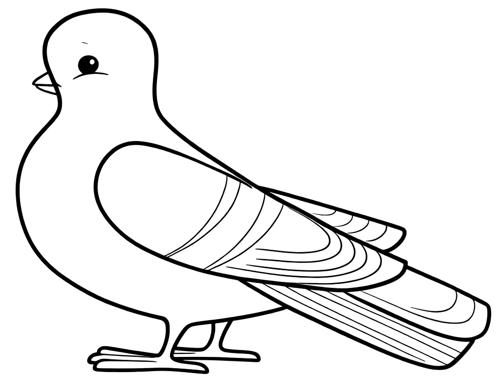 Маленький голубь