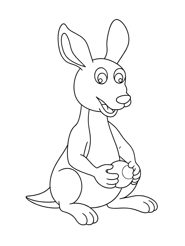 Маленький кенгуренок