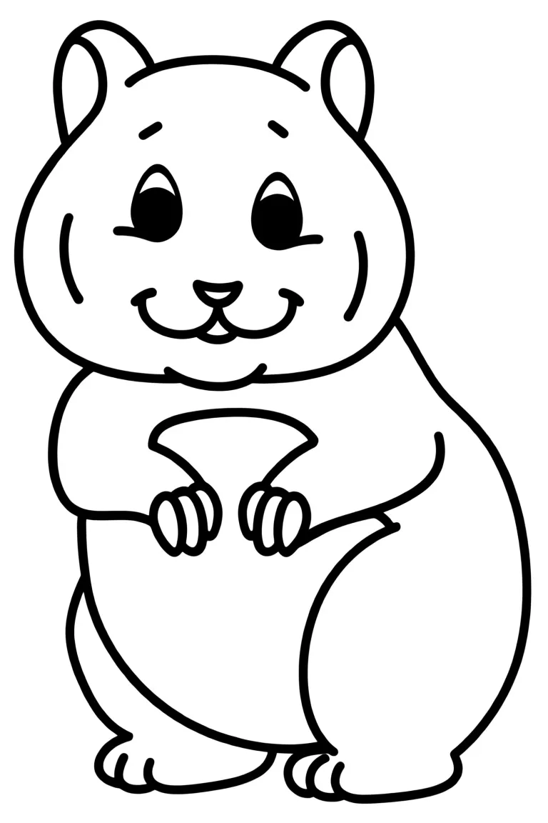 Маленький хомячок