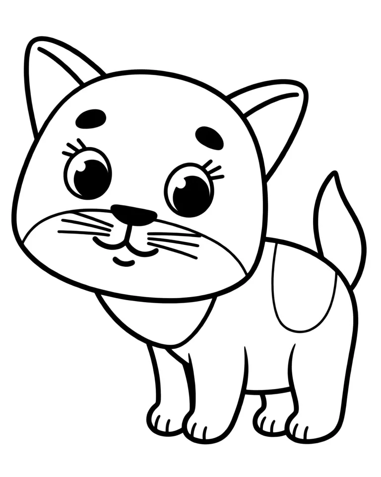 Маленький котенок