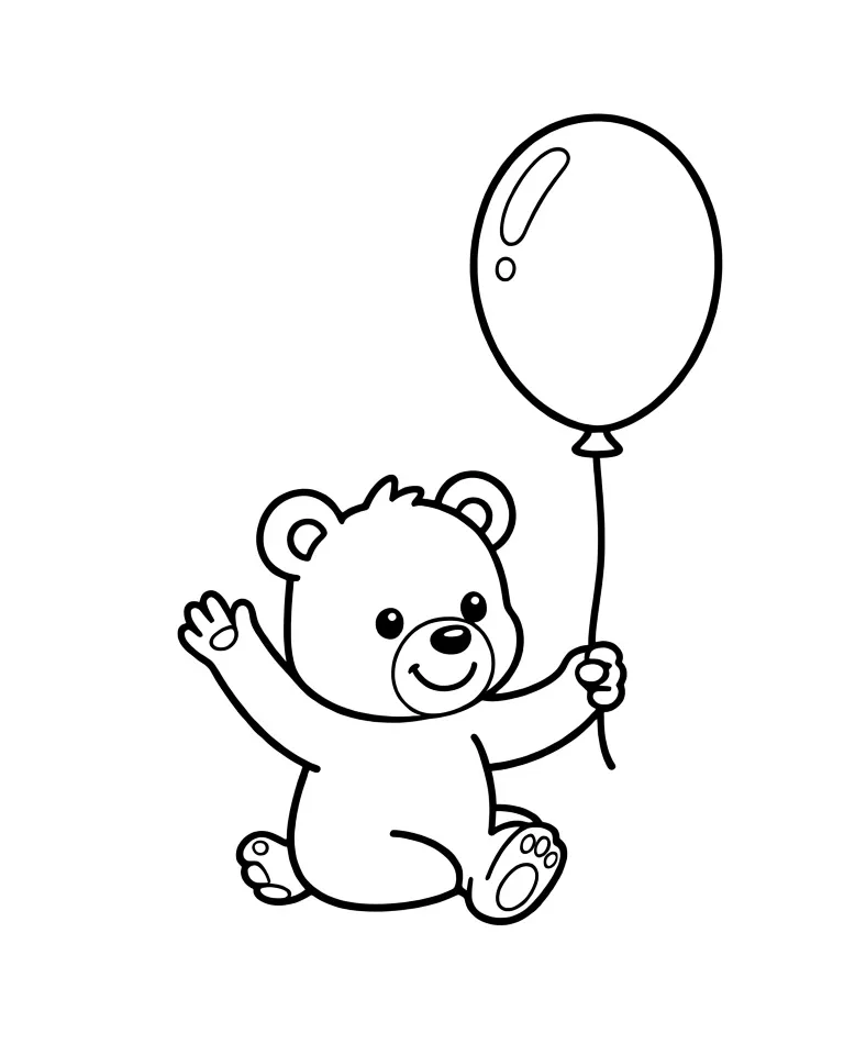 Маленький медвежонок