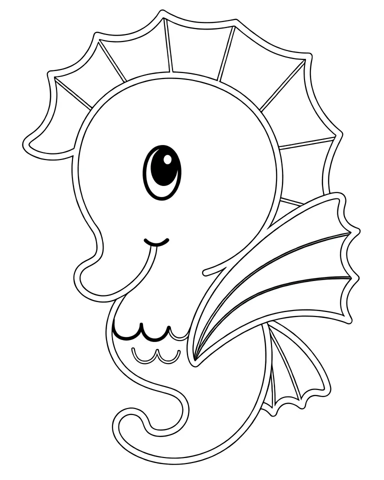 Маленький морской конек