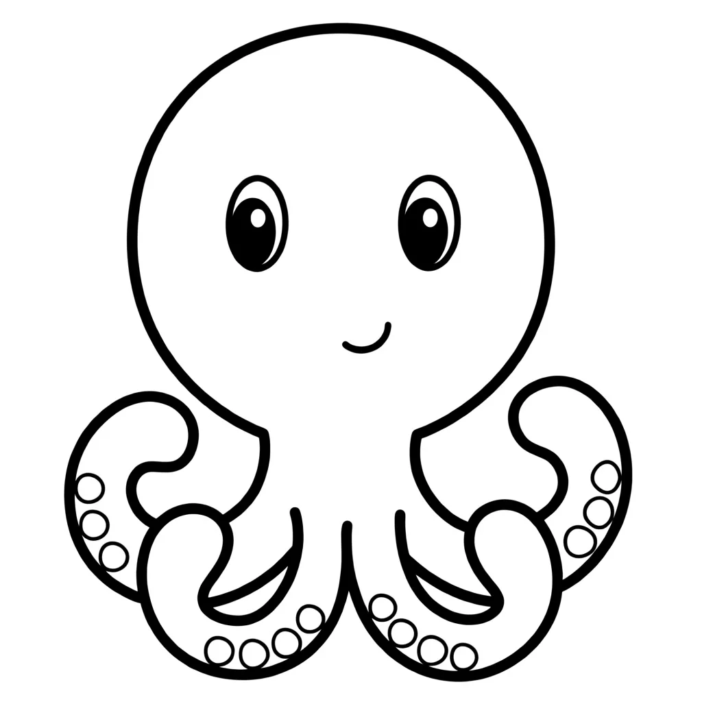 Маленький осьминог
