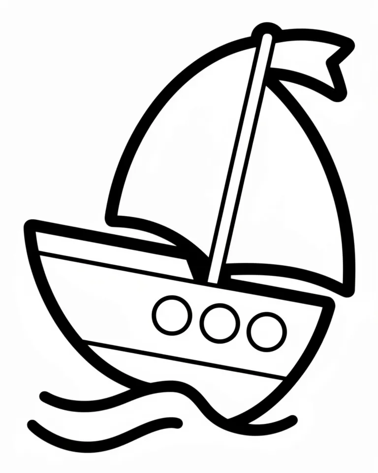 Маленький парусник