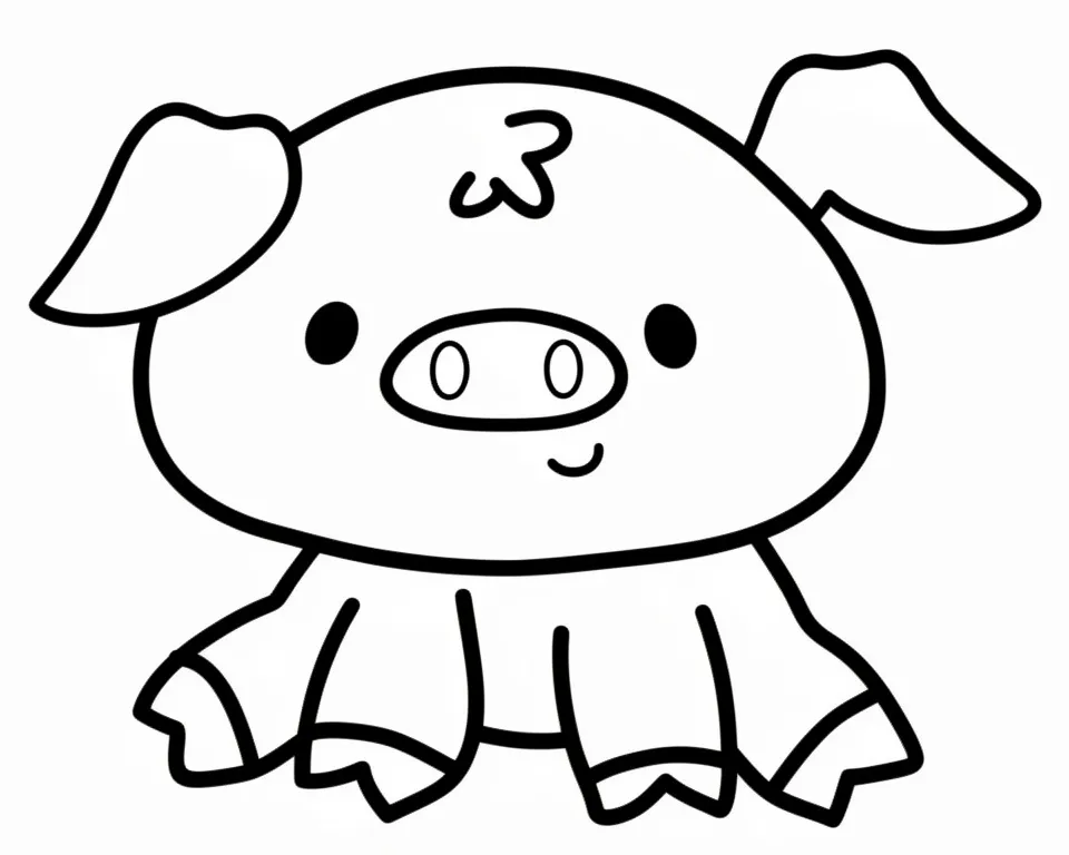 Маленький поросенок