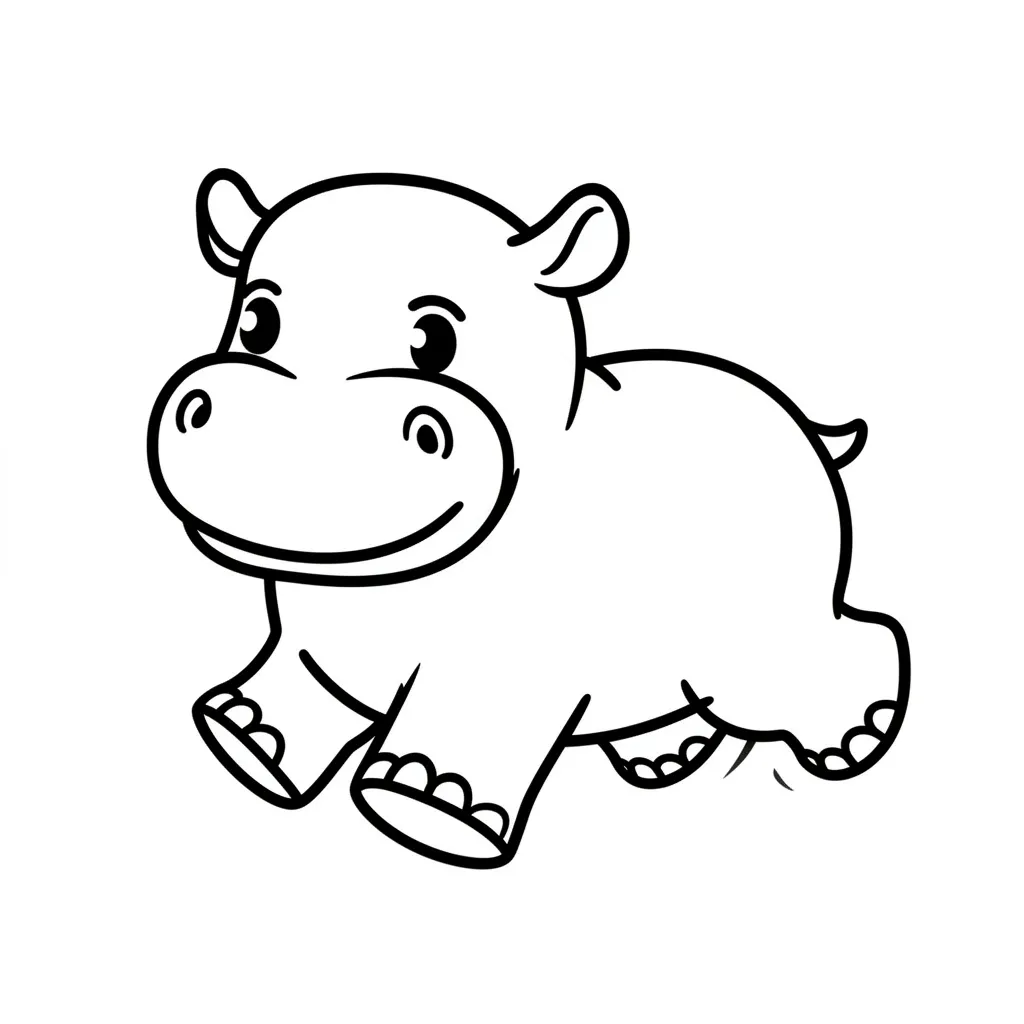 Малыш бегемот