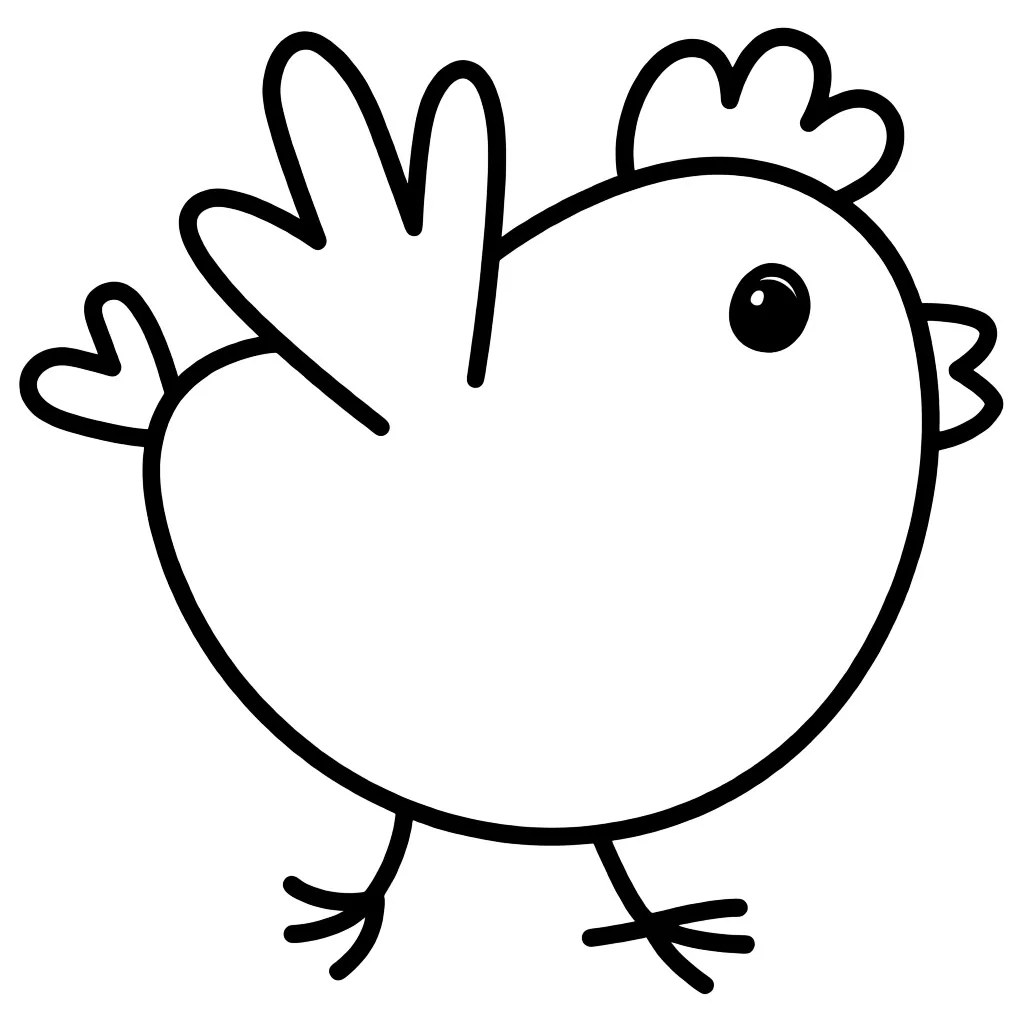 Малыш цыпленок