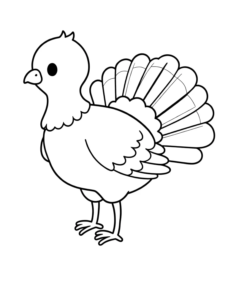 Малыш индюшонок