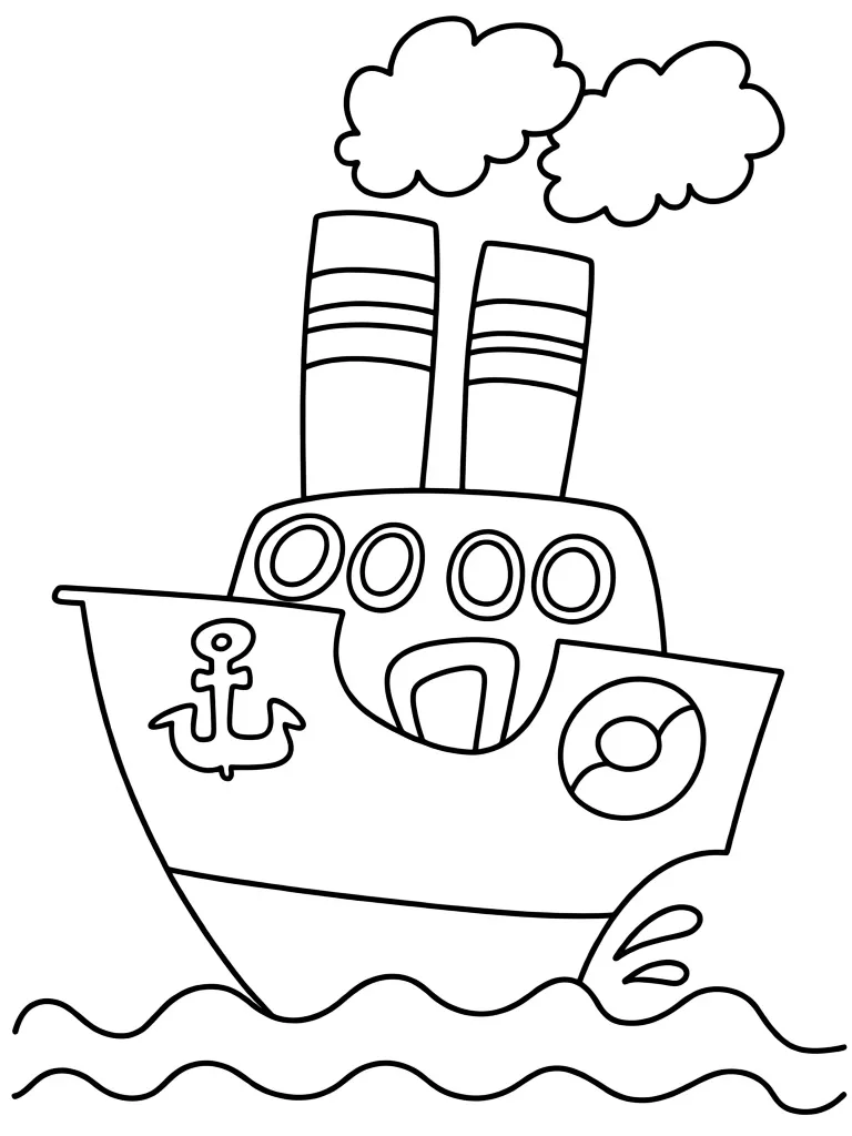 Малыш пароход