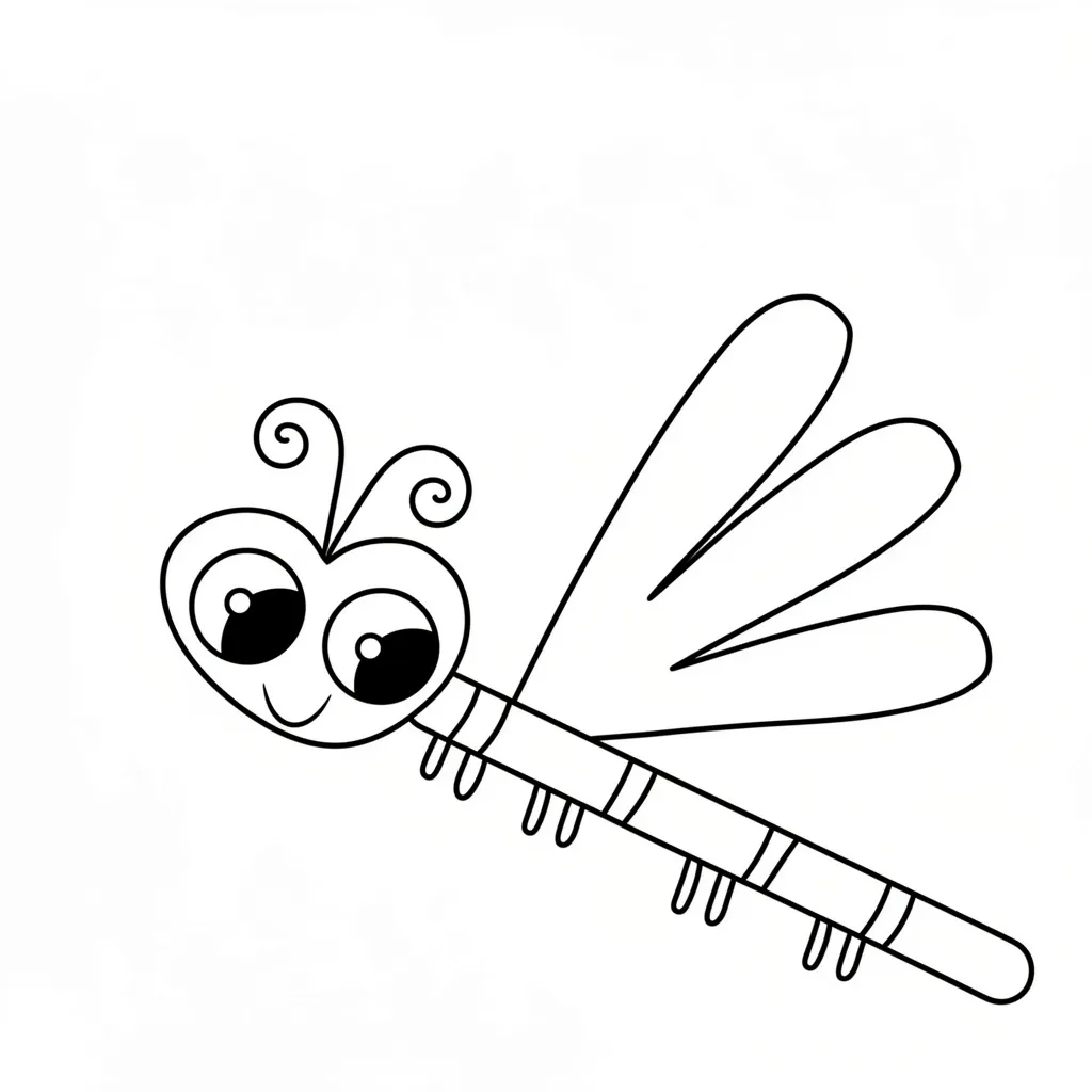 Малышка стрекоза