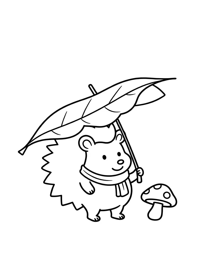 Малютка ежик