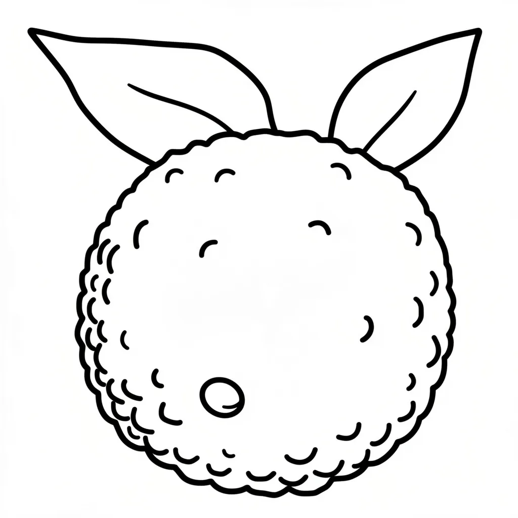 Мандарин с листиками