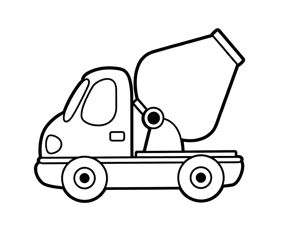 Машинка бетономешалка